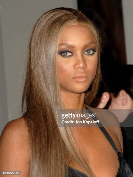 Tyra Banks during Gianni and Donatella Versace Receive The 